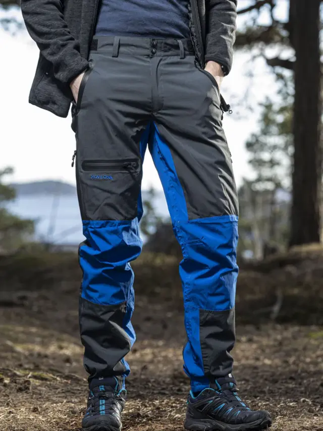 Fossen turbukse Grå/Kongeblå, 44 