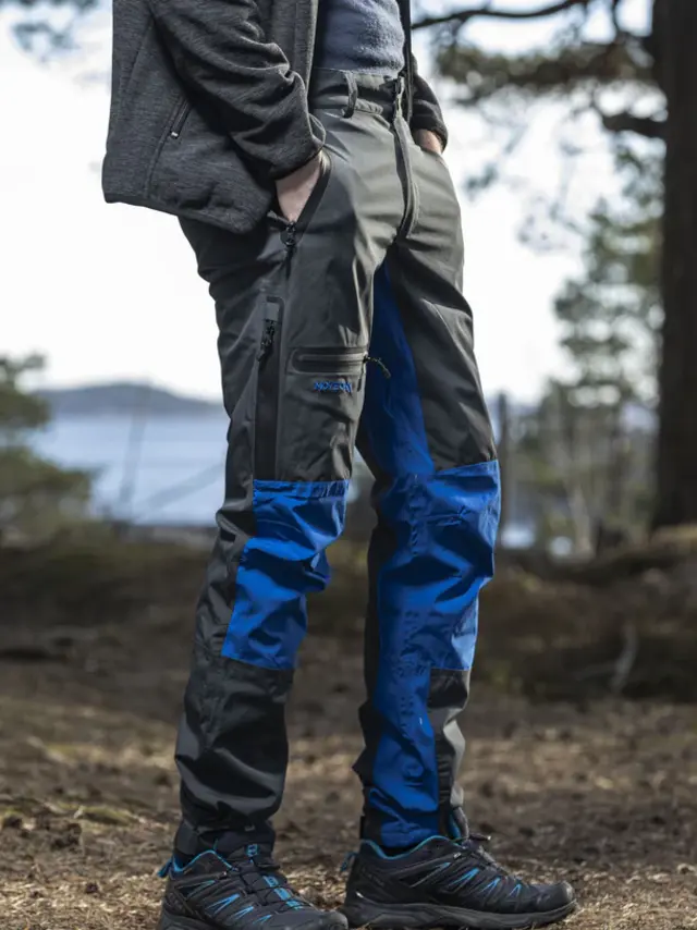 Fossen turbukse Grå/Kongeblå, 44 