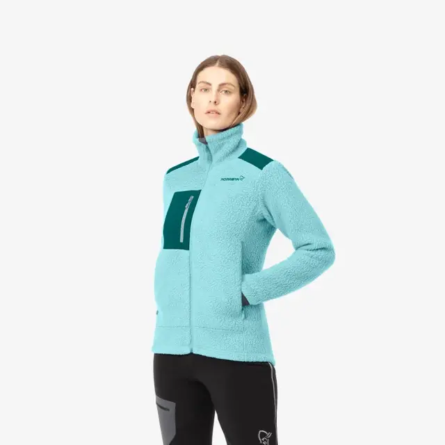 Flisa fleecejakke Turkis, XS 