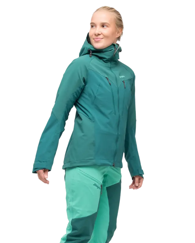 Undrumsdal 3L skalljakke Turkis, XL 