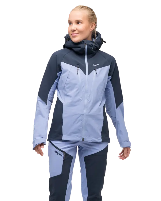 Undrumsdal 3L skalljakke Lyseblå, XS 